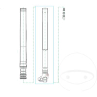 Sicherungsschraube Gabel
