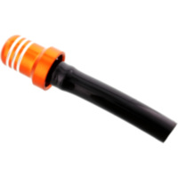 Entlüfterschlauch alu orange JMP