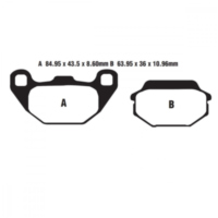 Bremsbeläge Bremsklotz Standard EBC FA305TT