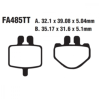 Bremsbeläge Bremsklotz Standard EBC FA485TT