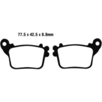 Bremsbeläge Bremsklotz Semi-Sinter V EBC FA436V