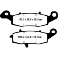 Bremsbeläge Bremsklotz Semi-Sinter V EBC FA2312V