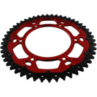 Kettenblatt Kettenrad Dual 50Z Teilung 520 rot ZFD800050RED
