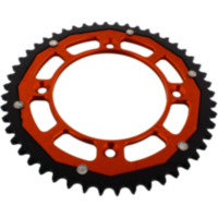 Kettenblatt Kettenrad Dual 50Z Teilung 428 orange