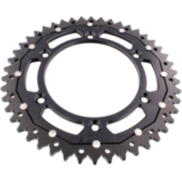 Kettenblatt Kettenrad Dual 46Z Teilung 520 schwarz ZFD89746BLK