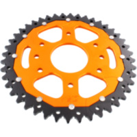 Kettenblatt Kettenrad Dual 44Z Teilung 520 orange