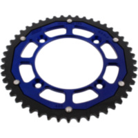 Kettenrad Dual 48Z Teilung 420 blau ZFD1304948BLU