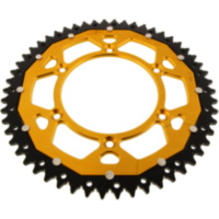 Kettenrad Dual 54Z Teilung 520 gold