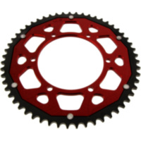 Kettenrad Dual 55Z Teilung 428 rot