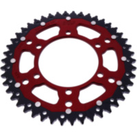 Kettenrad Dual 46Z Teilung 525 rot ZFD201446RED