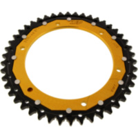 Kettenrad Dual 46Z Teilung 530 gold