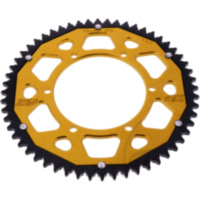 Zahnkranz Kettenrad Dual 56Z Teilung 428 gold ZFD2556GLD