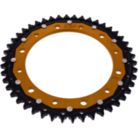 Zahnkranz Kettenrad Dual 46Z Teilung 530 gold ZFD134046GLD