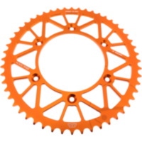 Alu-Kettenrad 52Z Teilung 520 orange