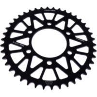Alu-Kettenrad 42Z Teilung 520 schwarz JTA47842BLK