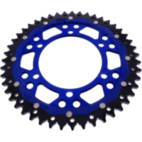 Kettenrad Dual 47Z Teilung 525 blau