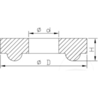 Anschlaggummi für Dichtkopf
