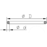 O-Ring Dichtkopf Kayaba 120314000301
