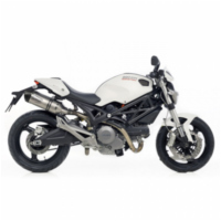 Auspuff Endtopf Schalldämpfer SBK Edelstahl Lv One 8281E