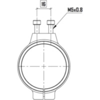Rahmenklemme für Ausgleichsbehälter