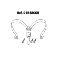 Ersatzspannbänder Shad D1B48CGR