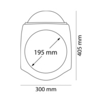 Scheibe SEMIFAIRING Puig 9553N