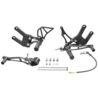 Fussrastenanlage alu SP TRW