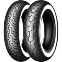 150/90B15 74H TL rear Reifen Dunlop D404 Weißwand