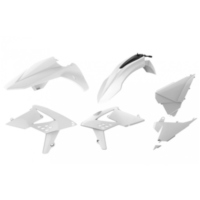 Verkleidung Schutzblech Abdeckung komplett Kit weiß