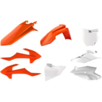 Komplettkit orange 16/schwarz/weiß 90760