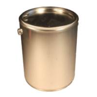 Leerdose mit Deckel Wasserbasis 5 Liter