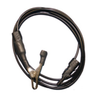 MASSELEITUNG 2 Meter schwarz