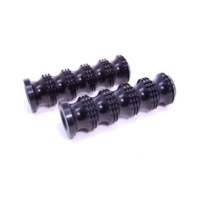 Fussrasten Satz schwarz MFW