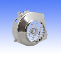 Lüfterradabdeckung chrom