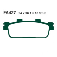 Bremsbeläge Bremsklotz Sinter HH Scooter EBC SFA427HH