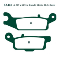 Bremsbeläge Bremsklotz Sinter R EBC FA446R