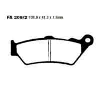 Bremsbeläge Bremsklotz Sinter HH EBC FA2092HH