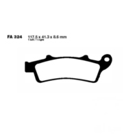 Bremsbeläge Bremsklotz Carbon Scooter EBC SFAC324