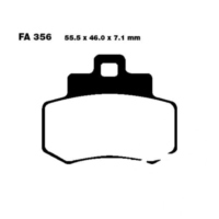 Bremsbeläge Bremsklotz Standard Scooter EBC SFA356