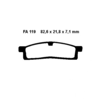 Bremsbeläge Bremsklotz Standard EBC FA119TT