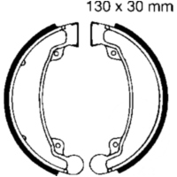Bremsbacken mit Feder EBC H310