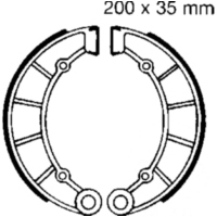 Bremsbacken mit Feder EBC K713