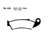 Bremsbeläge Bremsklotz Standard EBC FA143