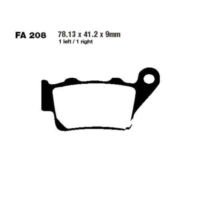 Bremsbeläge Bremsklotz Sinter R EBC FA208R