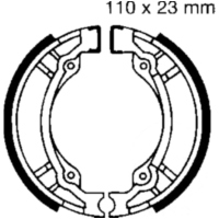 Bremsbacken ohne Feder EBC 897