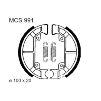 Bremsbacken mit Feder TRW MCS991