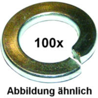 FEDERRINGE verzinkt M12 127