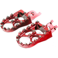 Fussrasten Satz rot Accossato