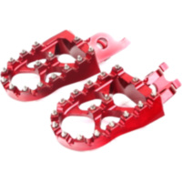 Fussrasten Satz rot Accossato FR795R