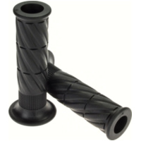 MotorradGriffgummi, Griffgummi Paar Handgriffe Harris für Yamaha - 120mm / schwarz 01681-SSF
